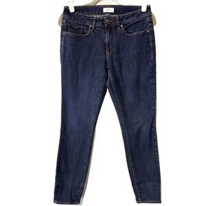 LOFT Outlet Curvy Skinny‎ Dark Wash Jeans Size 6